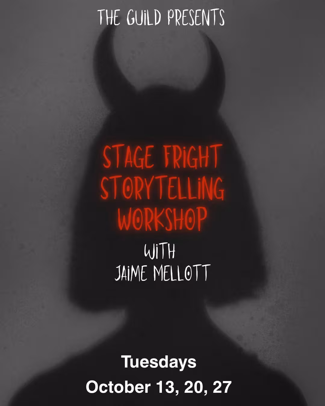 Stage Fright Storytelling Workshop